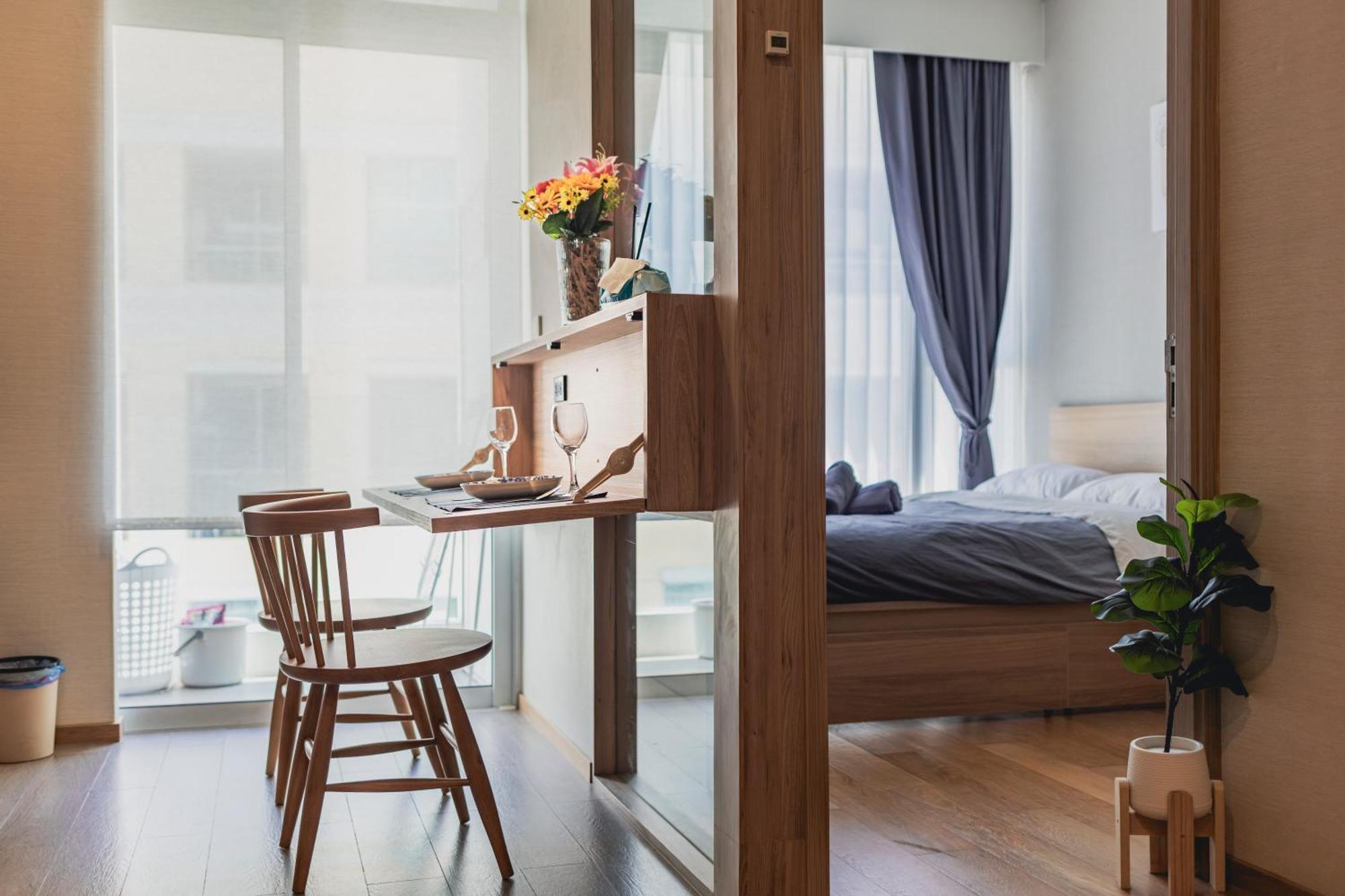 Apartment Stylish 1br By Bts Ekkamai - Infinity Pool & Gym Bangkok