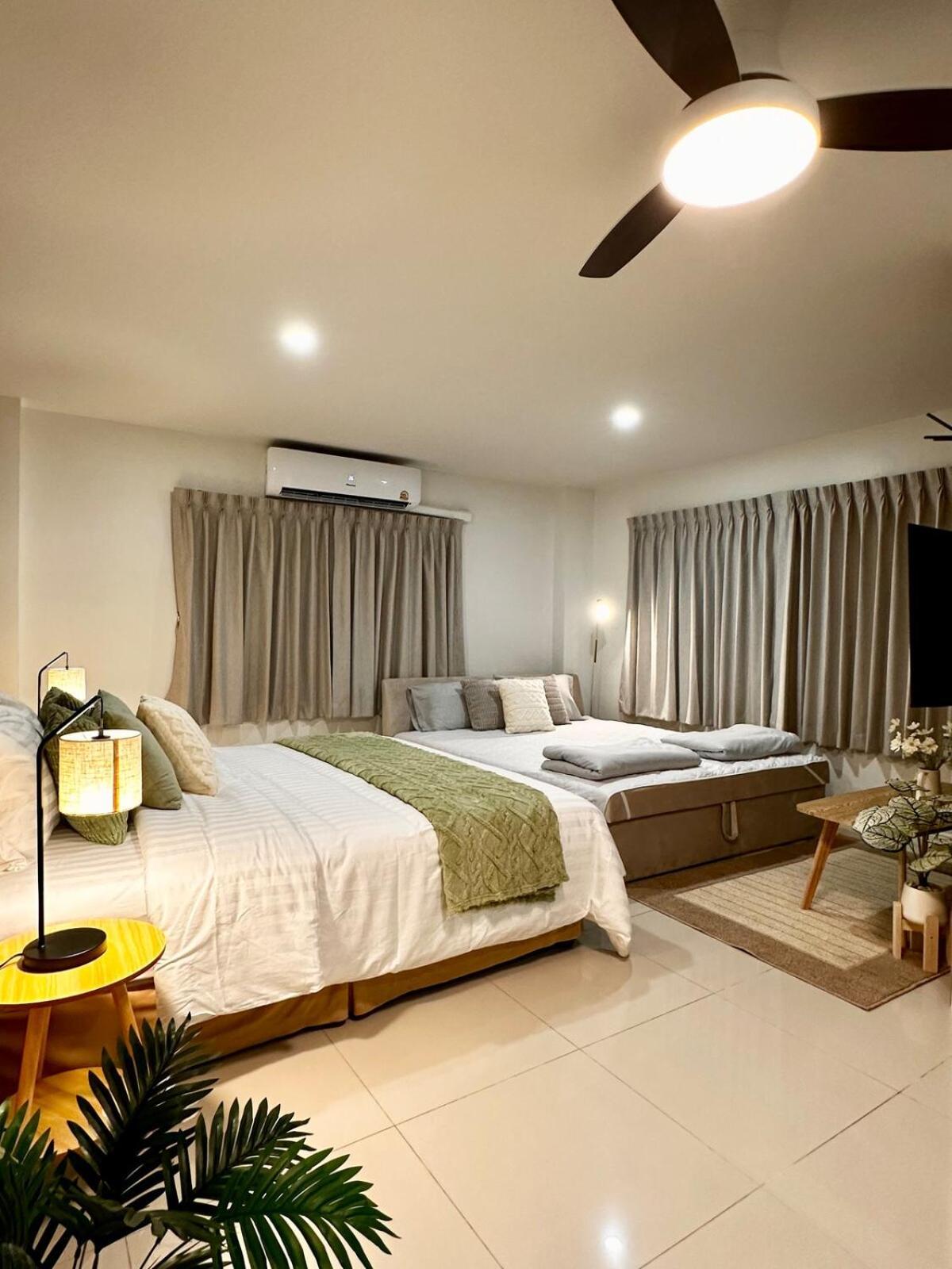 Apartment Serene Escape 2 Mins From Srt Wat Samien Nari Bangkok