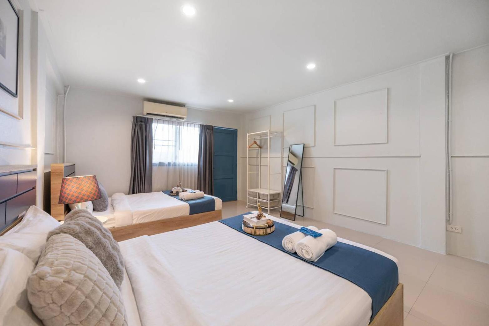 Holiday home 10mins Bts Skytrain Onnut Station *