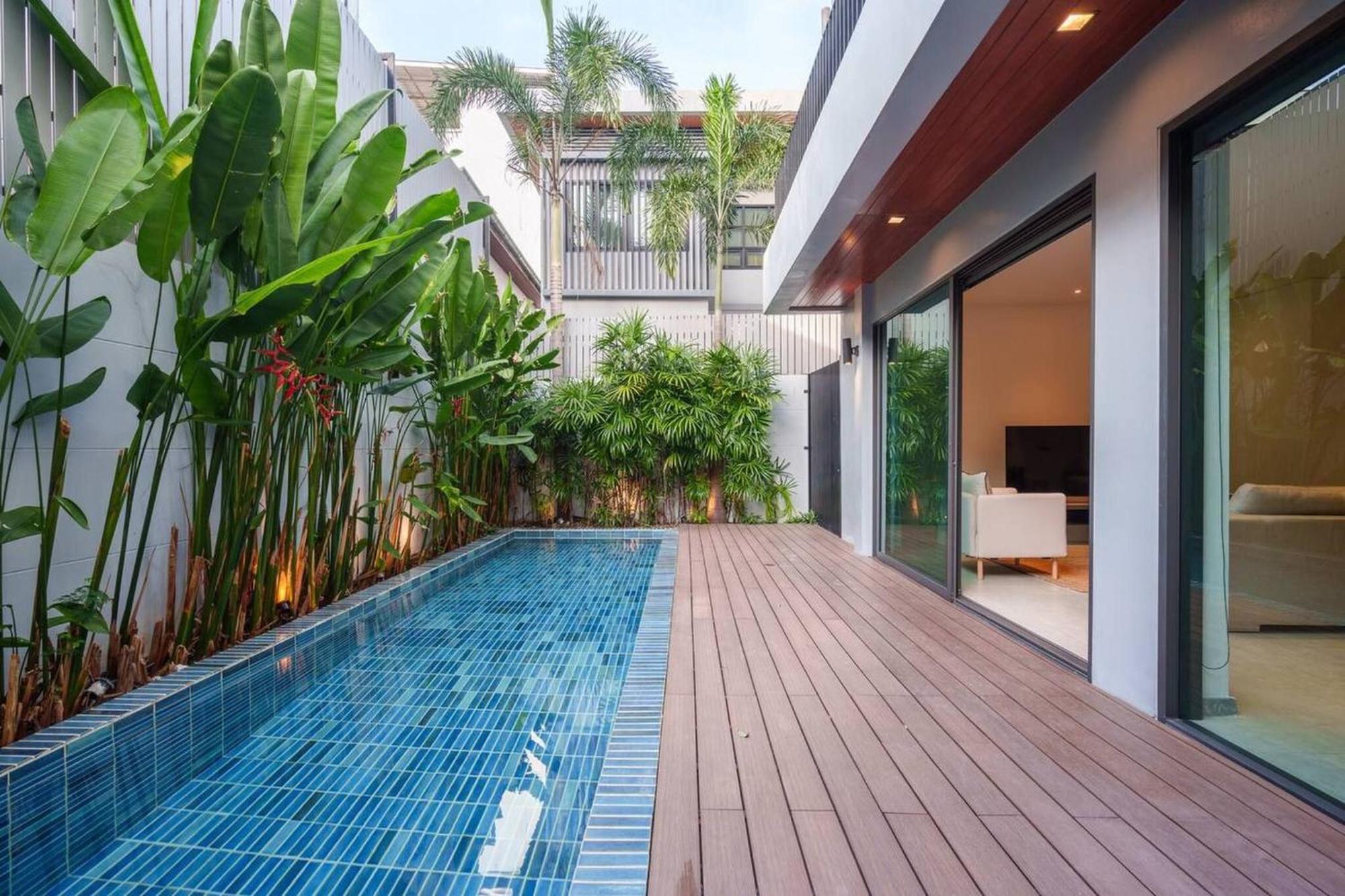 Villa Monochromedesignerpool Bangkok