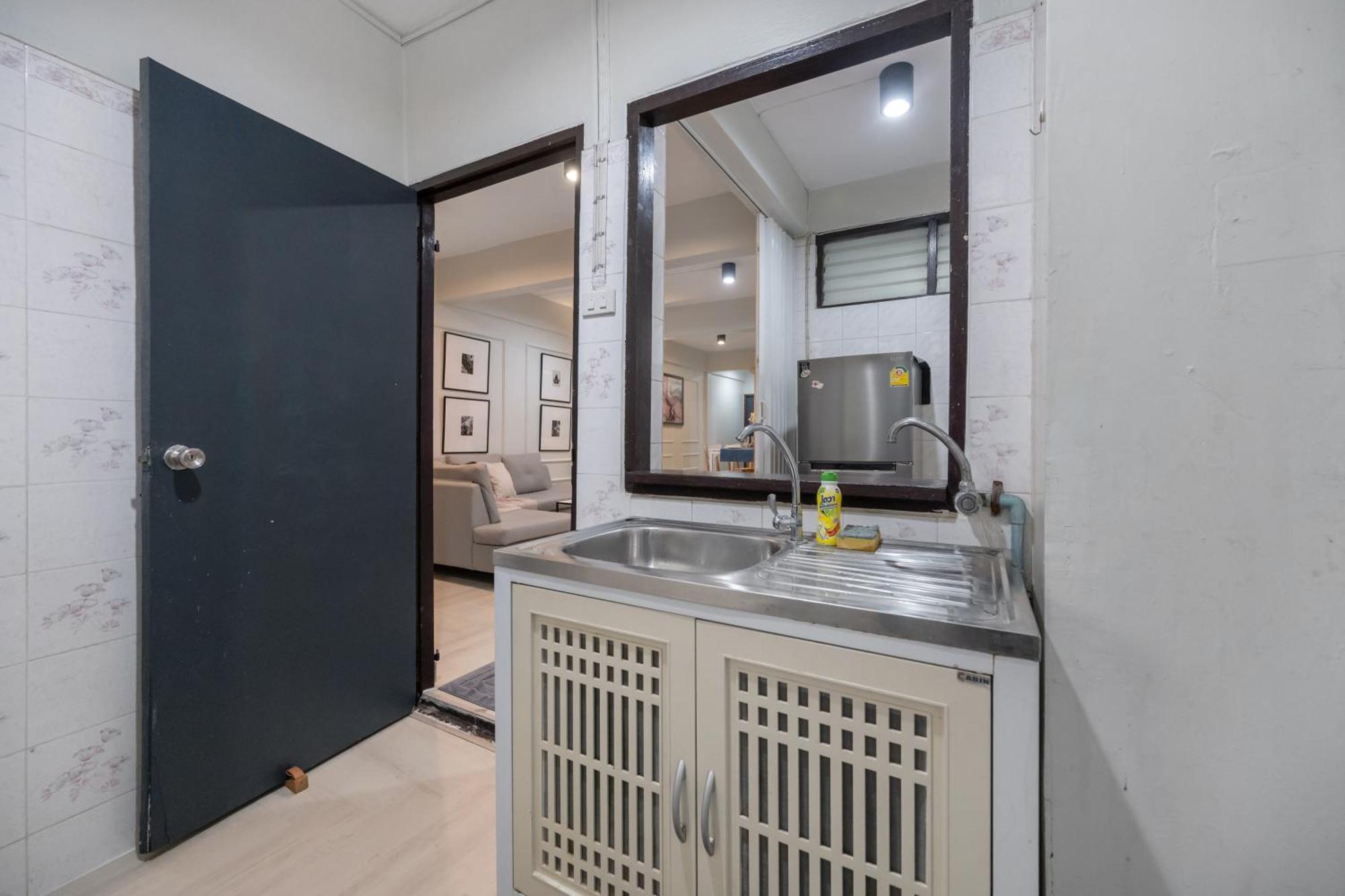 4br House Mrt Subway 250m Chatujak Market Wi-fi Rumah percutian