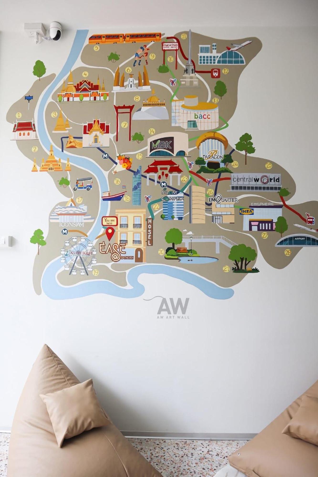 Hostel Ease At Sathorn And Coworking Space Bangkok
