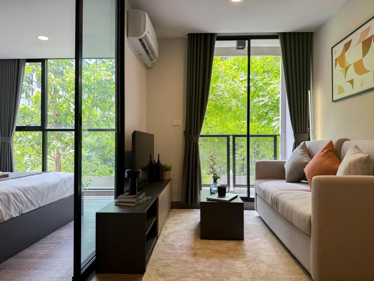 Serene Tropical 1br - Ultra Fast Wifi - Sathorn *