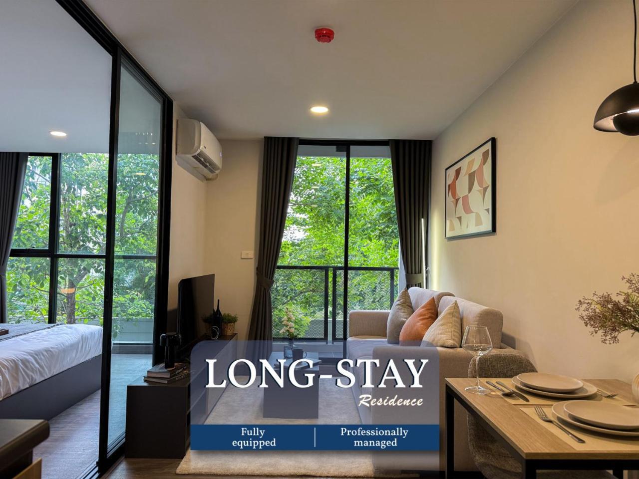 Serene Tropical 1br - Ultra Fast Wifi - Sathorn Appartement