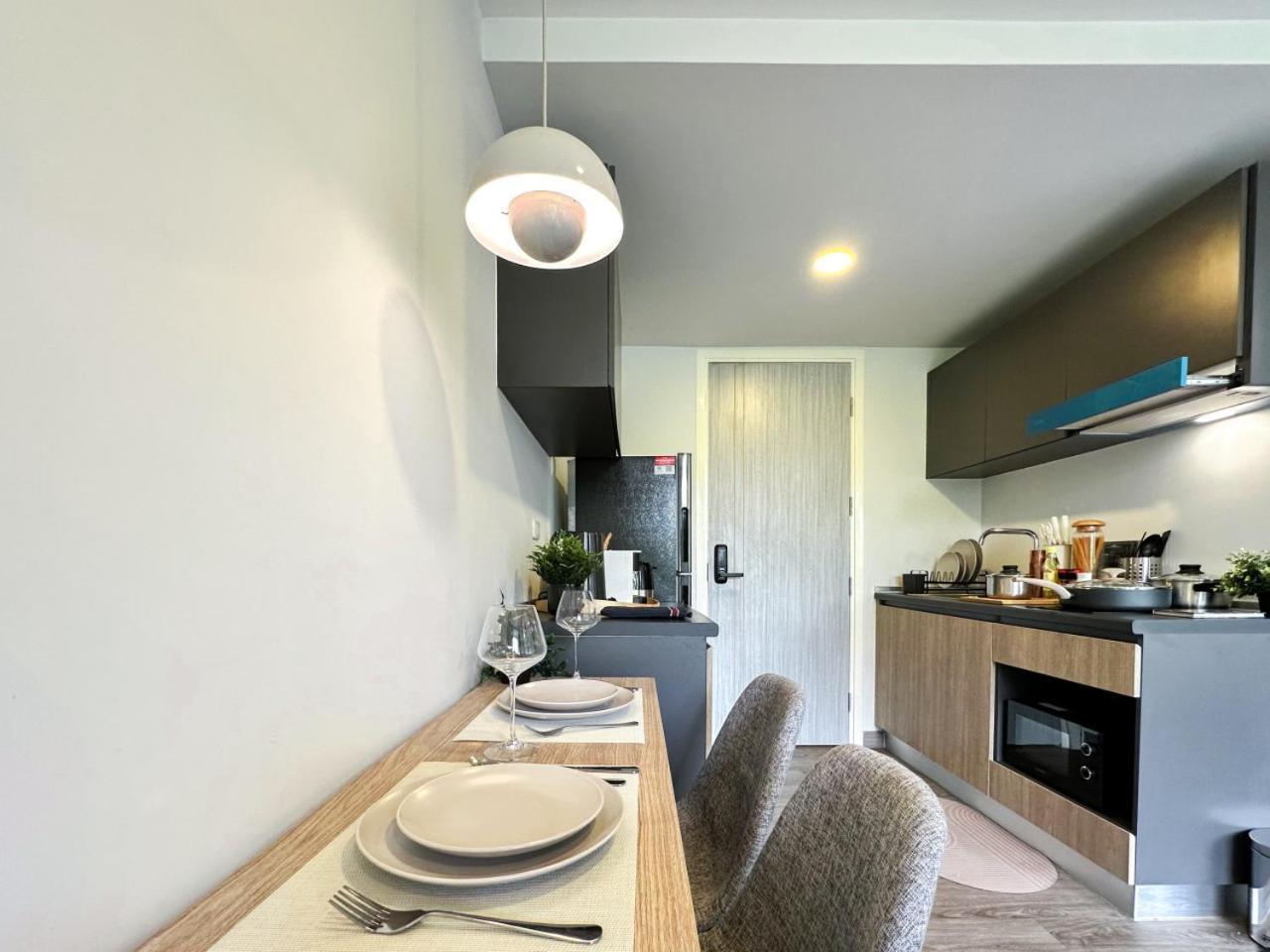 Apartment Serene Tropical 1br - Ultra Fast Wifi - Sathorn