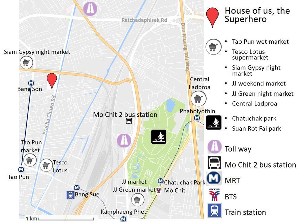 House Of Us, The Superhero Bangkok