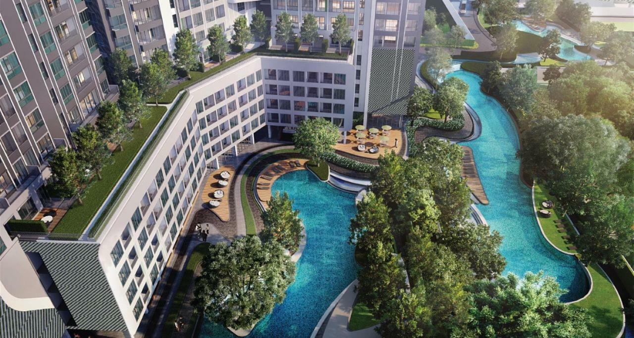 Ideo O2 Bitec Bts Bangna 400m Can Cook Free Swimming Pool Wifi Gym Sauna Apartment