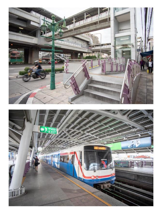 Apartment T1 Large Full Kitchen 100m. To Bts Bangkok