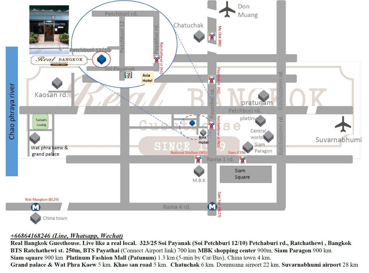 Homestay Real Private 3br 3 Min To Bts Ratchathewi