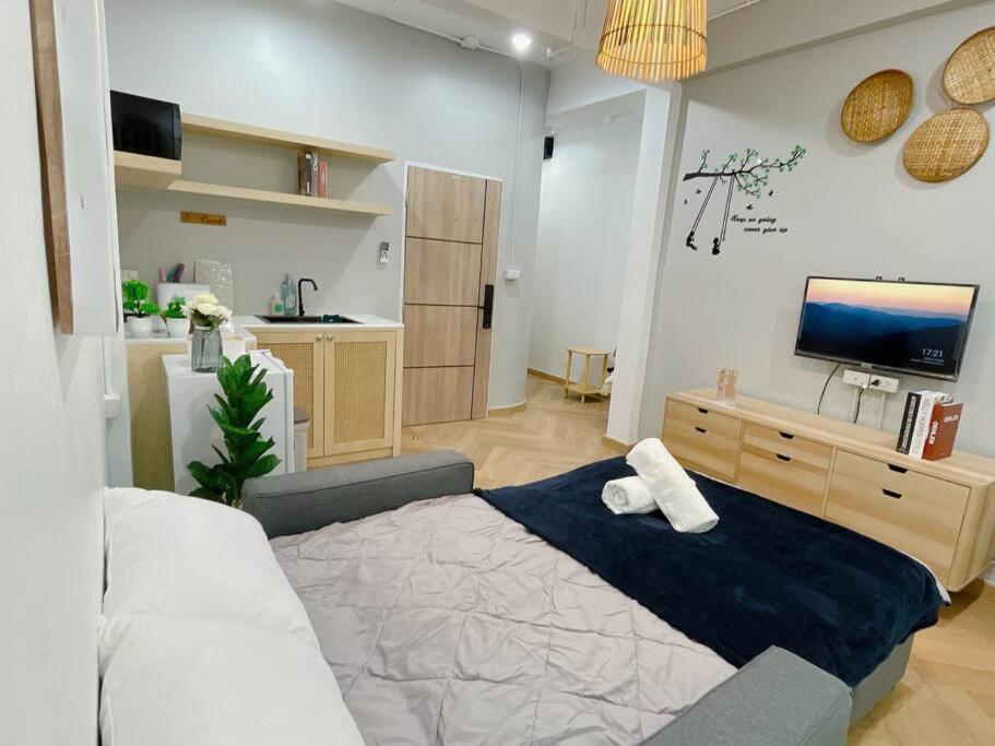 Apartment Unwind In Oldtown, Private Floor, Near Grand Palace *