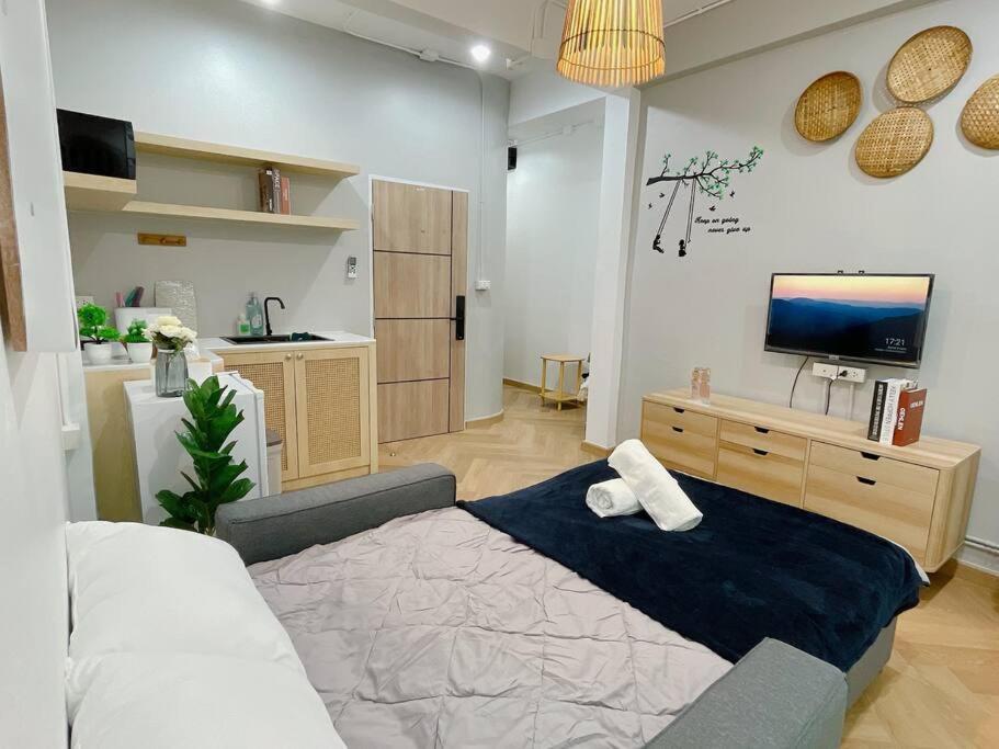 Apartment Unwind In Oldtown, Private Floor, Near Grand Palace *