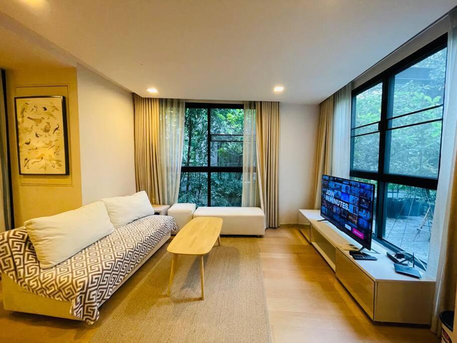 Cozy Spacious 1bed 1bath Garden-view 500m Bts Thonglor