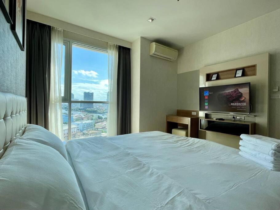 Luxurious Downtown River View Chao Phraya River Appartement