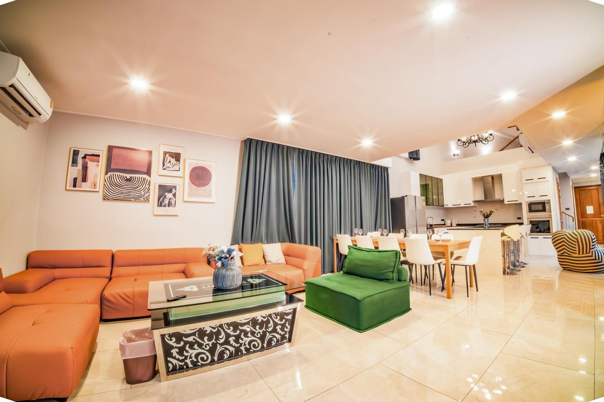Villa 944summer Villa曼谷中心asok&tong Lor800海天别墅 Bangkok