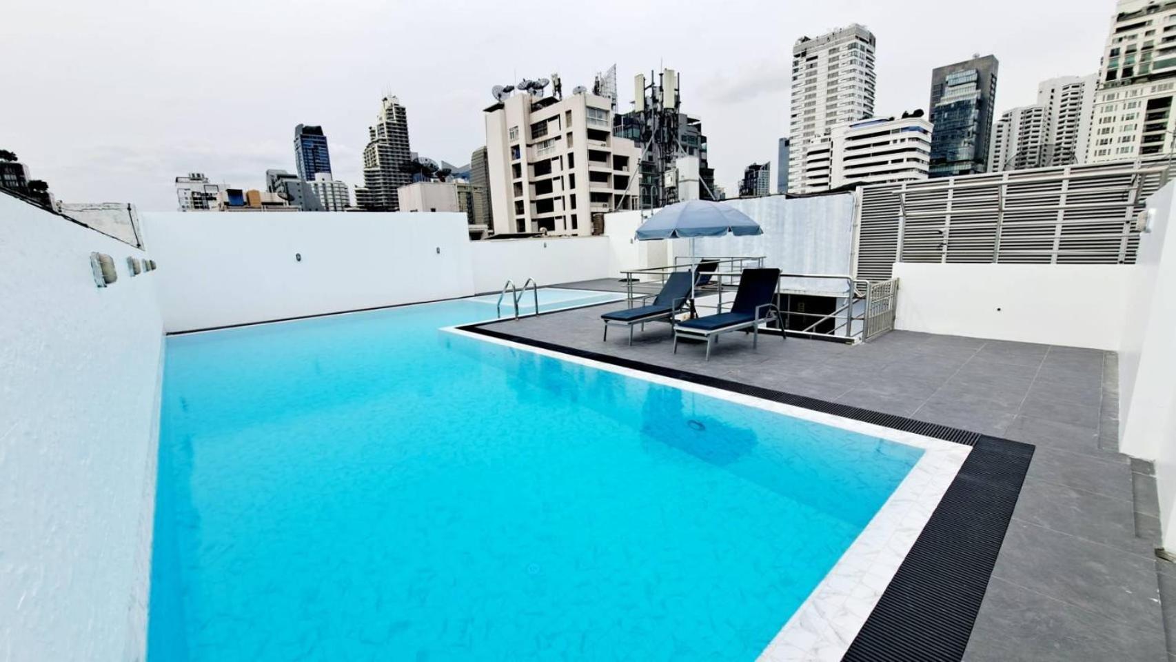 2C-Short-Term Rental Allowed-2Brs Downtown Bangkok Rumah percutian *