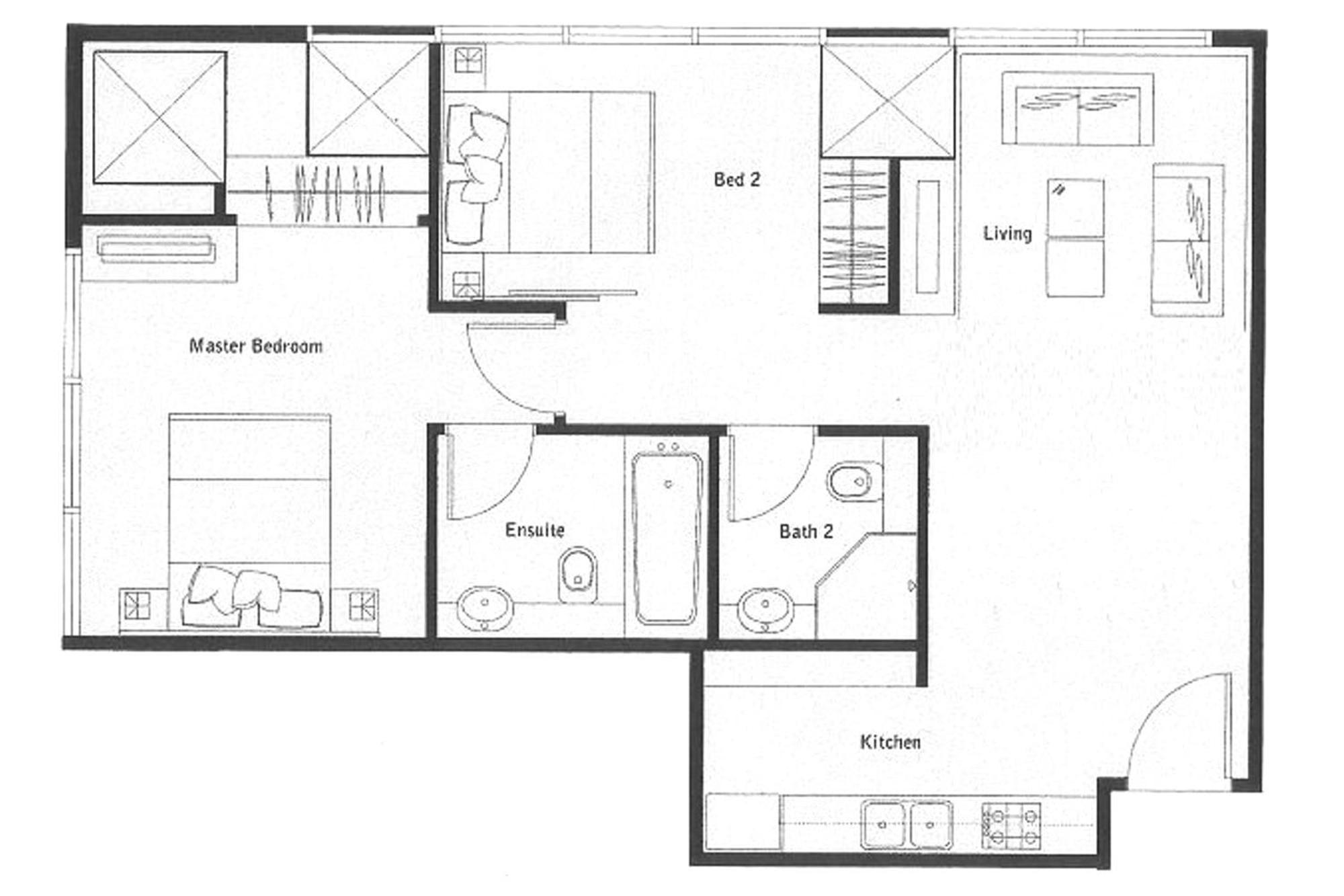 Skyvillas Residential Apartment Bangkok