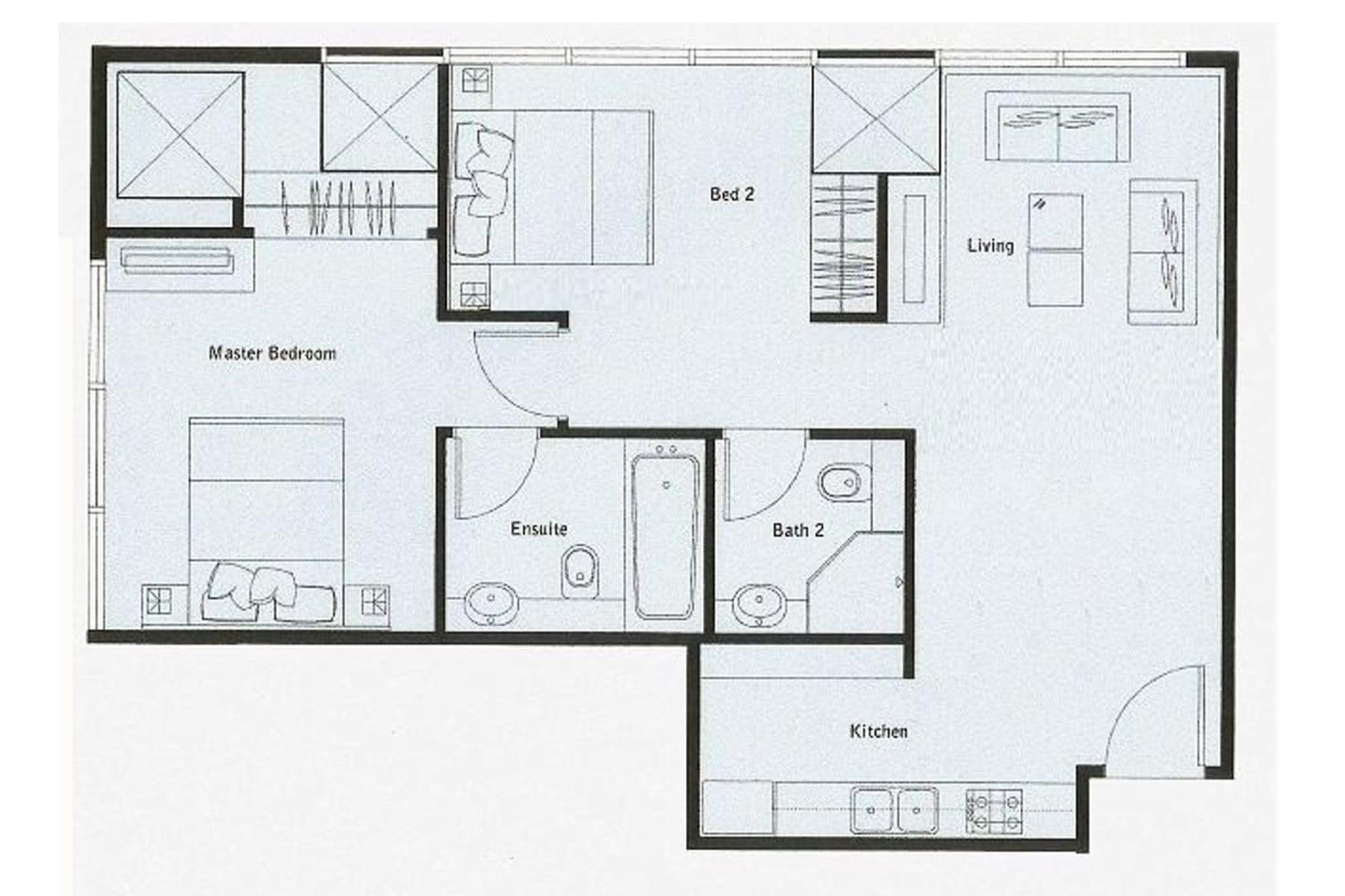 Skyvillas Residential Apartment *