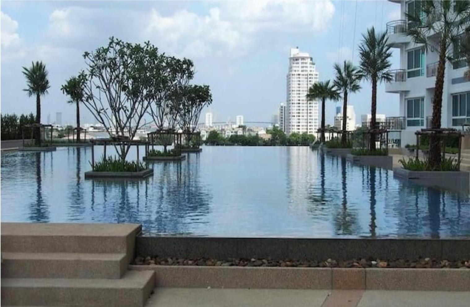 Superbe 2 Chb Avec Vue Sur Riviere, Gym Et Piscine Apartment