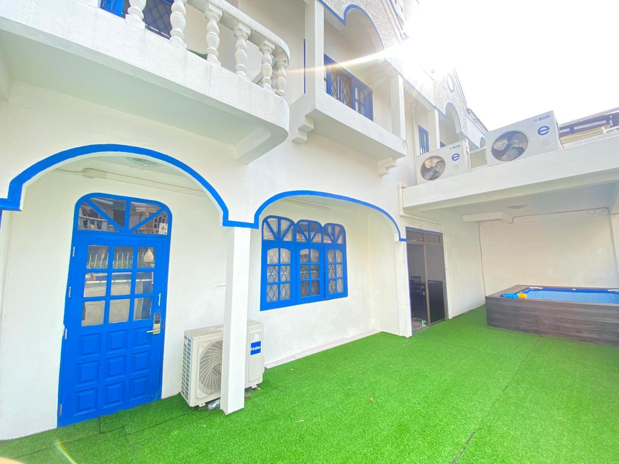 Villa 曼谷市中心/rama9/huai Khwang/6卧室花园泳池别墅 Bangkok
