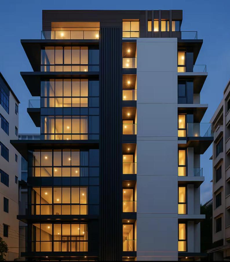 Apartment Luxe Low-rise With High-speed Wifi *