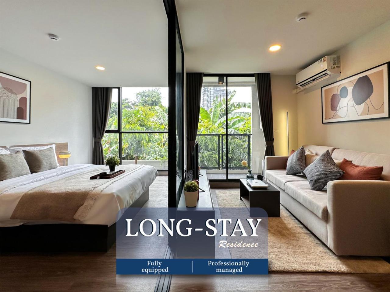 Serene Tropical 1br - Ultra Fast Wifi - Sathorn Apartment Bangkok