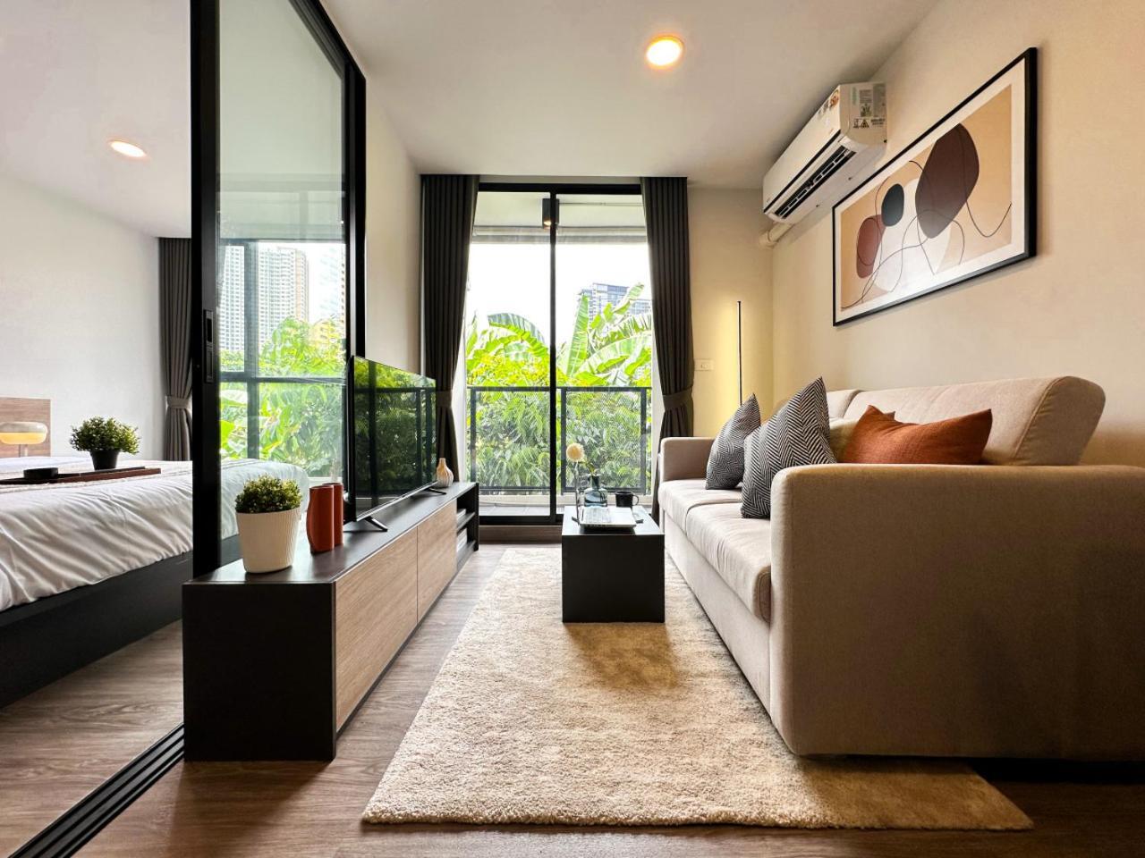 Serene Tropical 1br - Ultra Fast Wifi - Sathorn Bangkok