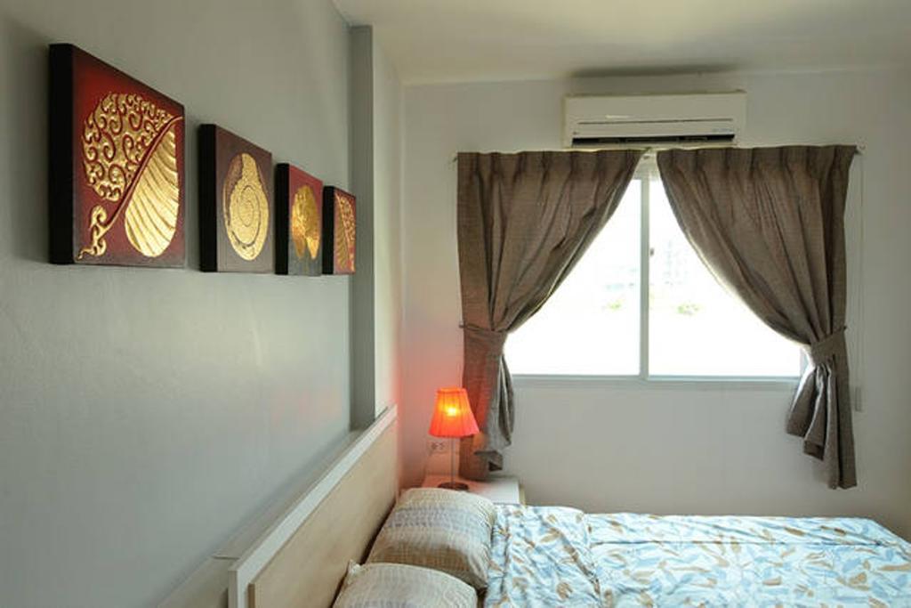 1 Bdrm 5 Minutes Walk 2 Bts Fiber Optic Wifi Apartment