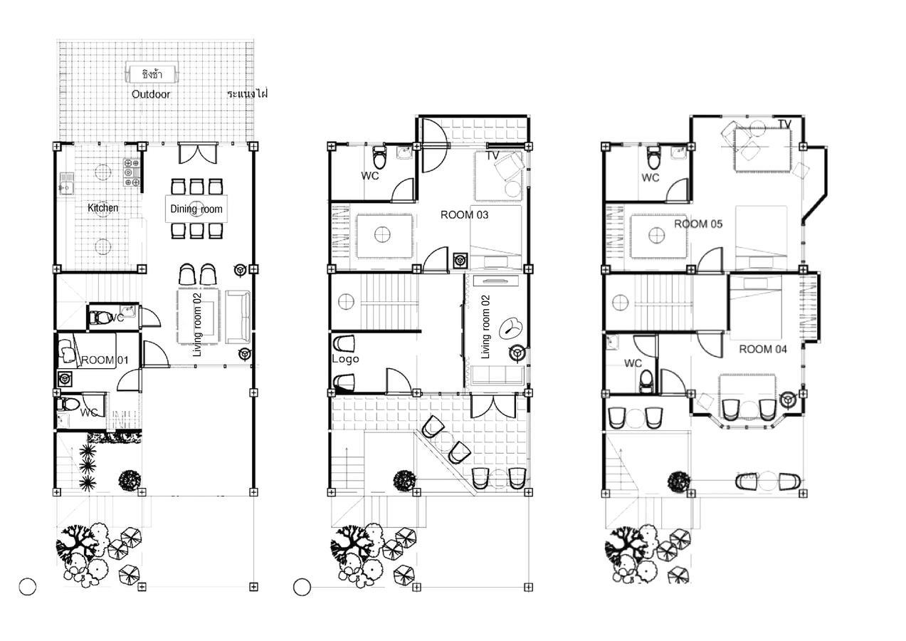 Mellow House Rumah percutian *