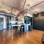 Central Bangkok Loft Style Skyline 100 Sq.M. Apt