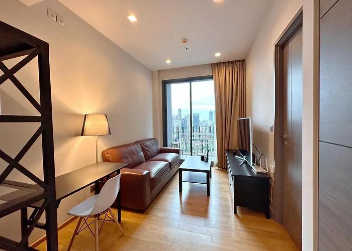 1Br Luxury Condo 50M To Thonglor Bts Station
