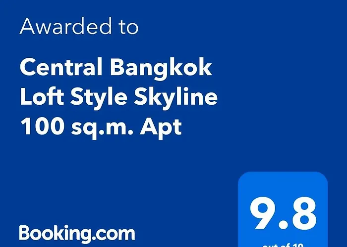 Central Bangkok Loft Style Skyline 100 Sq.M. Apt
