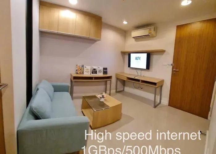 Free Airport Pick Up , 1 Bedroom 4 Mins From Bts Ekkamai