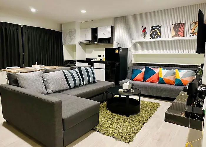 Condo, 6-Min Walk To Bts, Wifi, Near Iconsiam And River