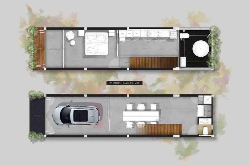 Villa Charoen Nakhorn Townhome: Self-check-in Near Bts, Iconsiam & Asiatique *