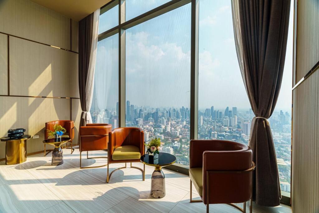 Luxury 2 Bedrooms Checkin 24h Infinity Pool 360 Bangkok