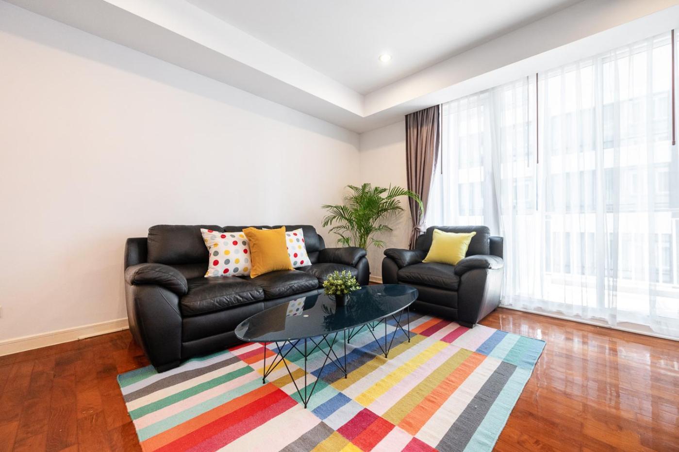 Bts Phromphong Sukhumvit 24 Family 2 Bedroom 2 Bathroom Apartment Bangkok