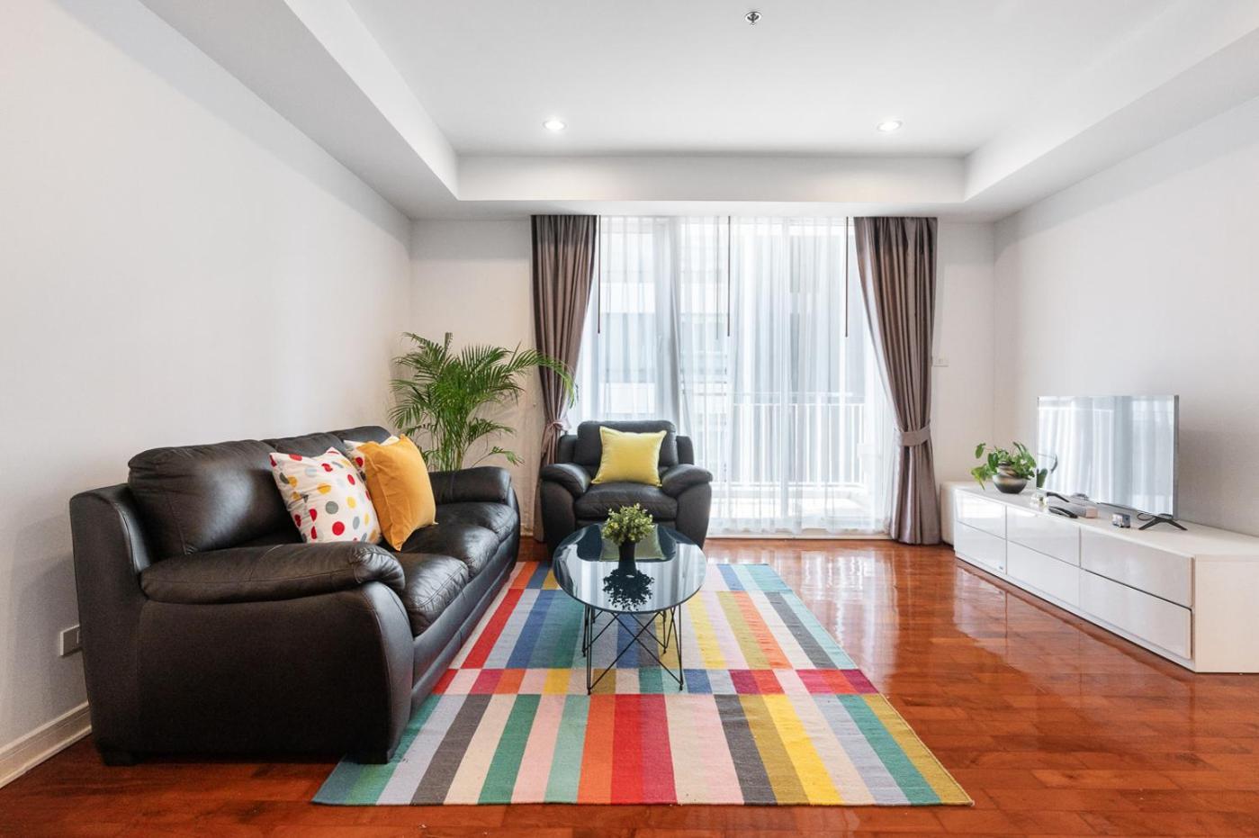Apartment Bts Phromphong Sukhumvit 24 Family 2 Bedroom 2 Bathroom