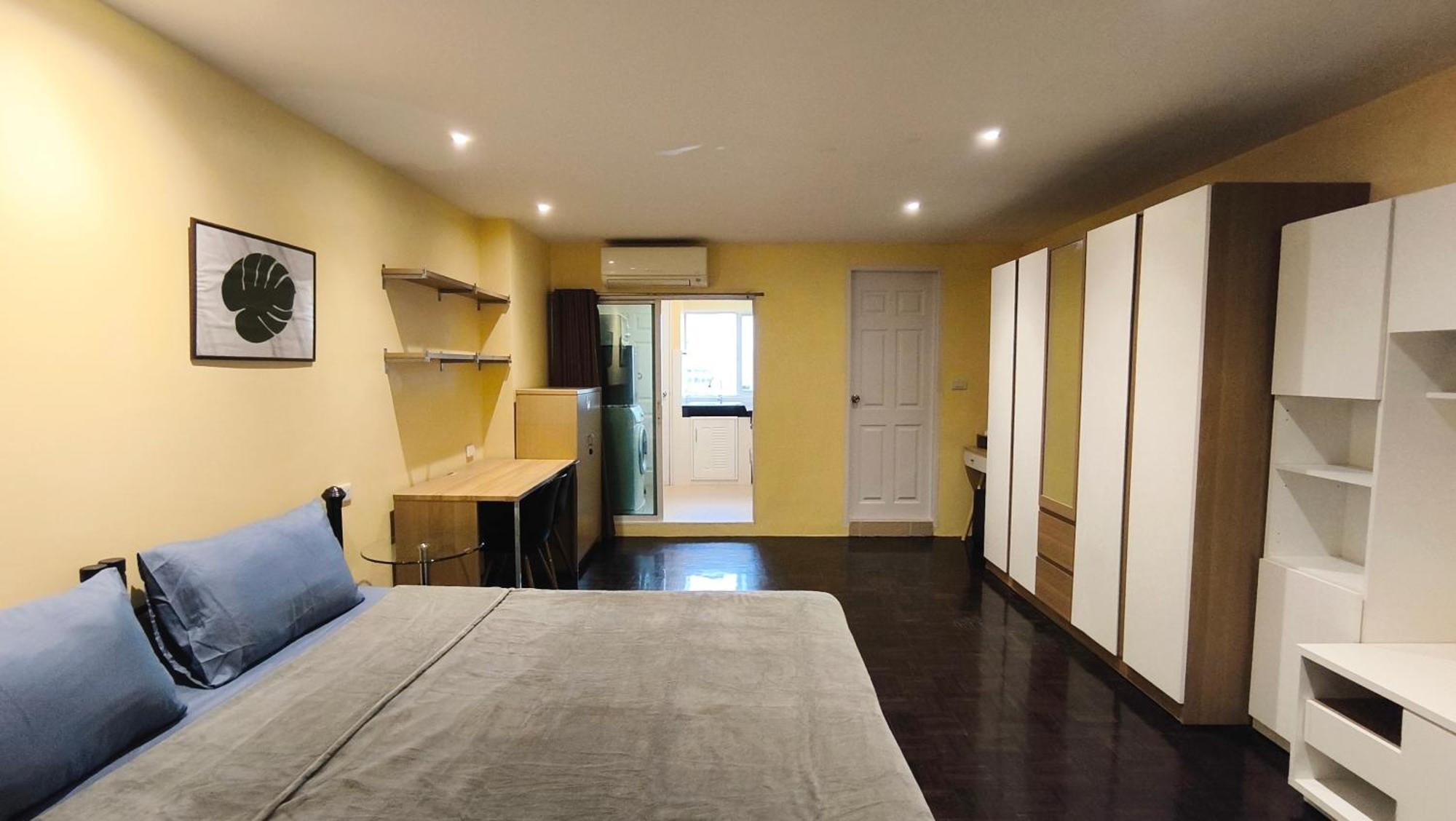 Silom 1bedroom With 2 Kings Bed For 4 Persons Apartment *