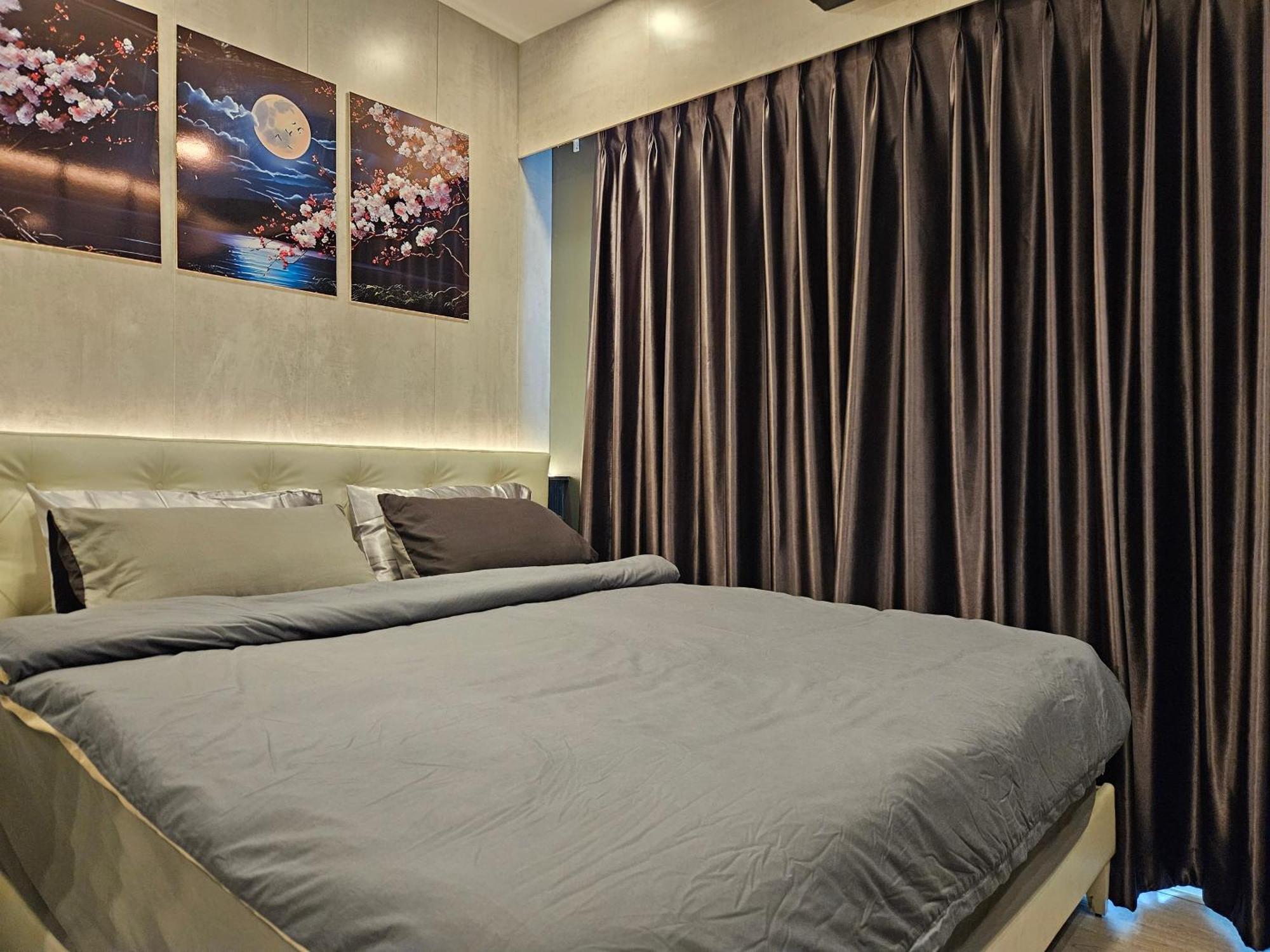Free Airport Pick Up ! 12th Floor Cozy Room, 5 Mins Walk To Iconsiam & Bts Aparthotel *