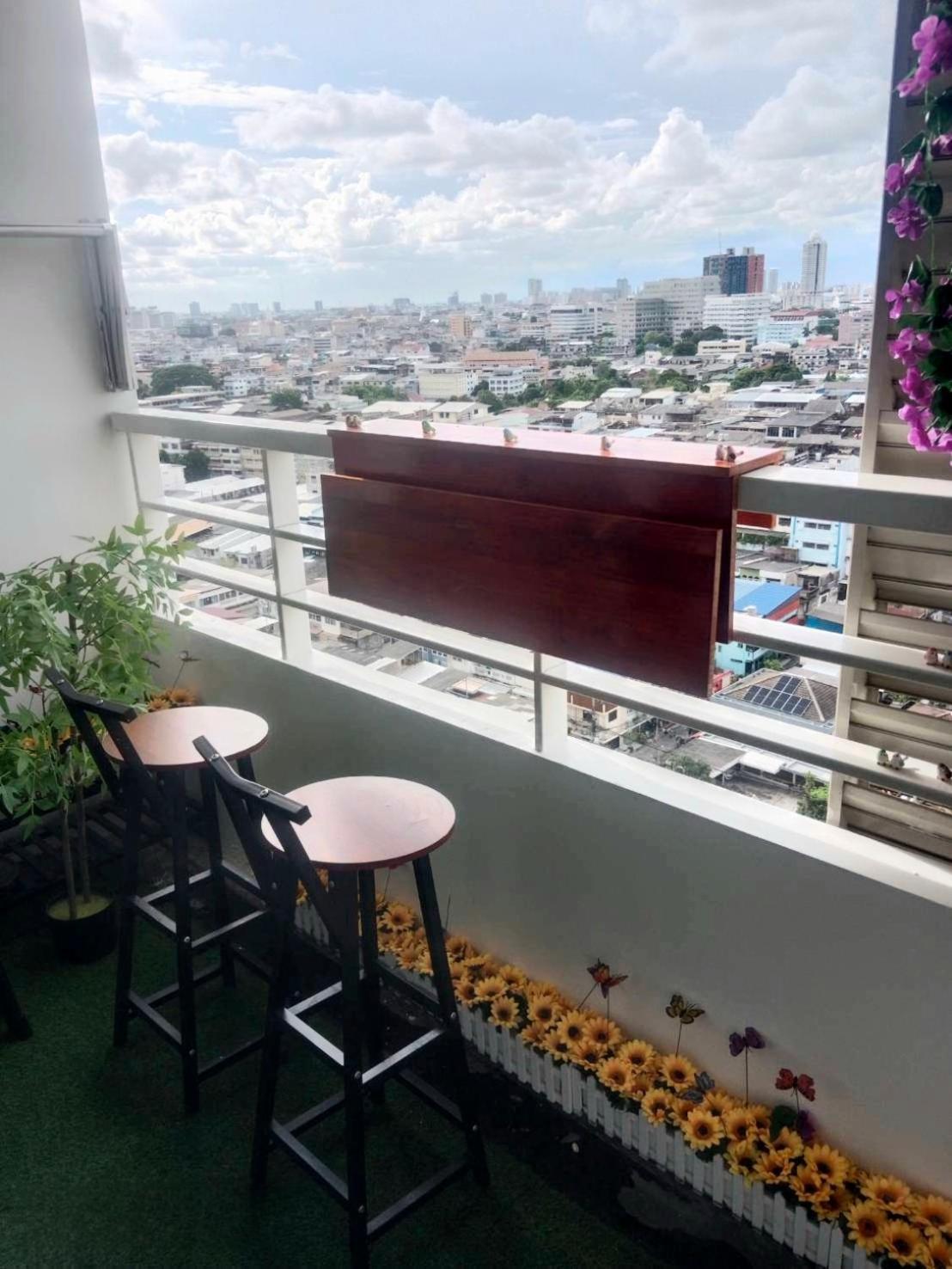 Aparthotel Free Airport Pick Up ! 12th Floor Cozy Room, 5 Mins Walk To Iconsiam & Bts