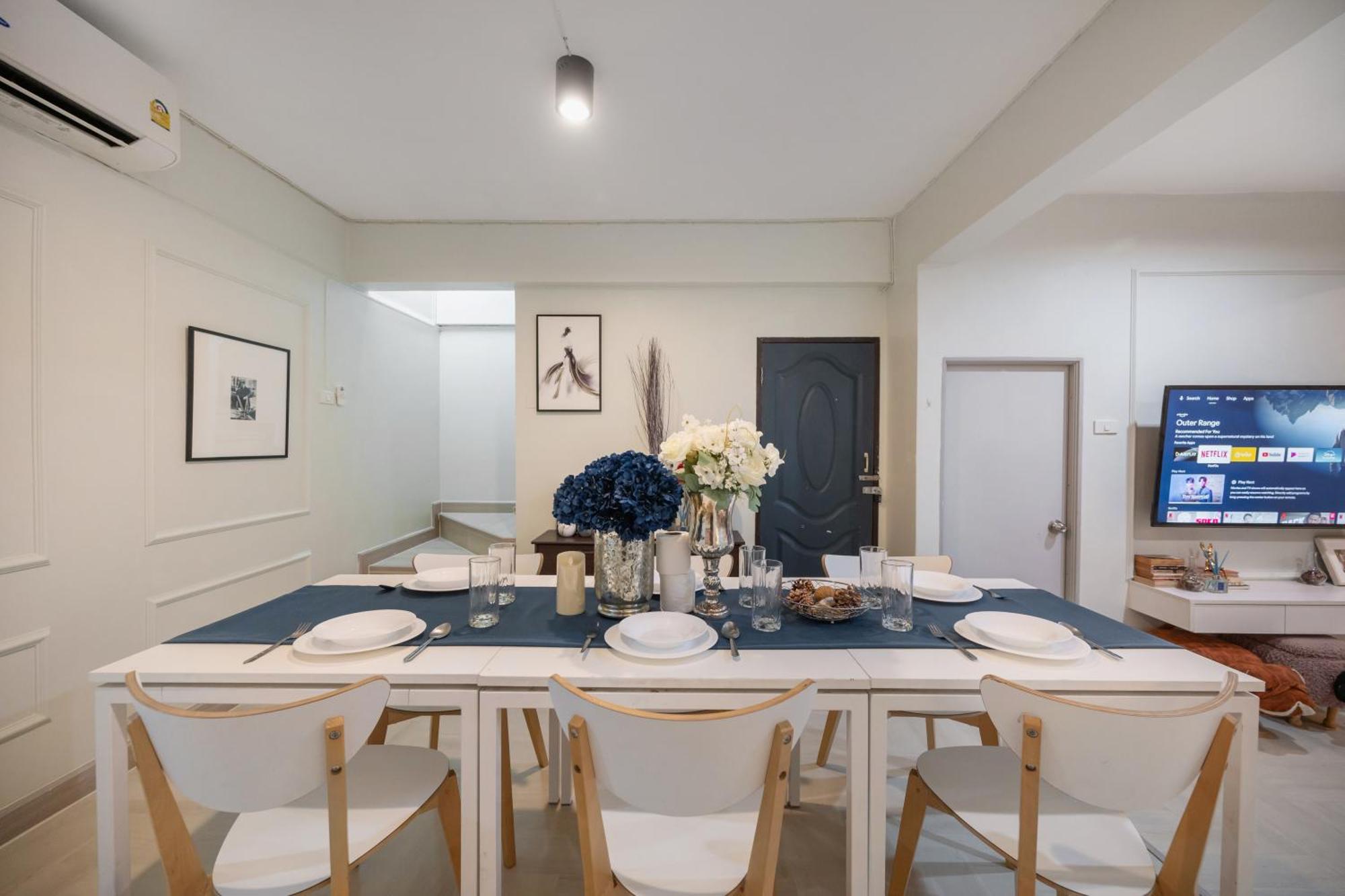 4br House Mrt Subway 250m Chatujak Market Wi-fi Holiday home Bangkok