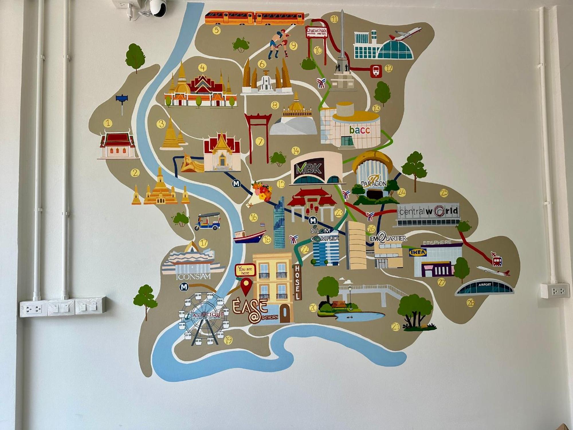 Hostel Ease At Sathorn And Coworking Space