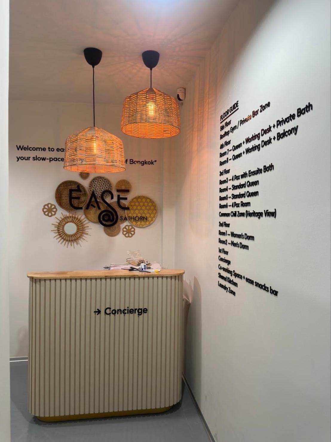 Ease At Sathorn And Coworking Space Hostel *