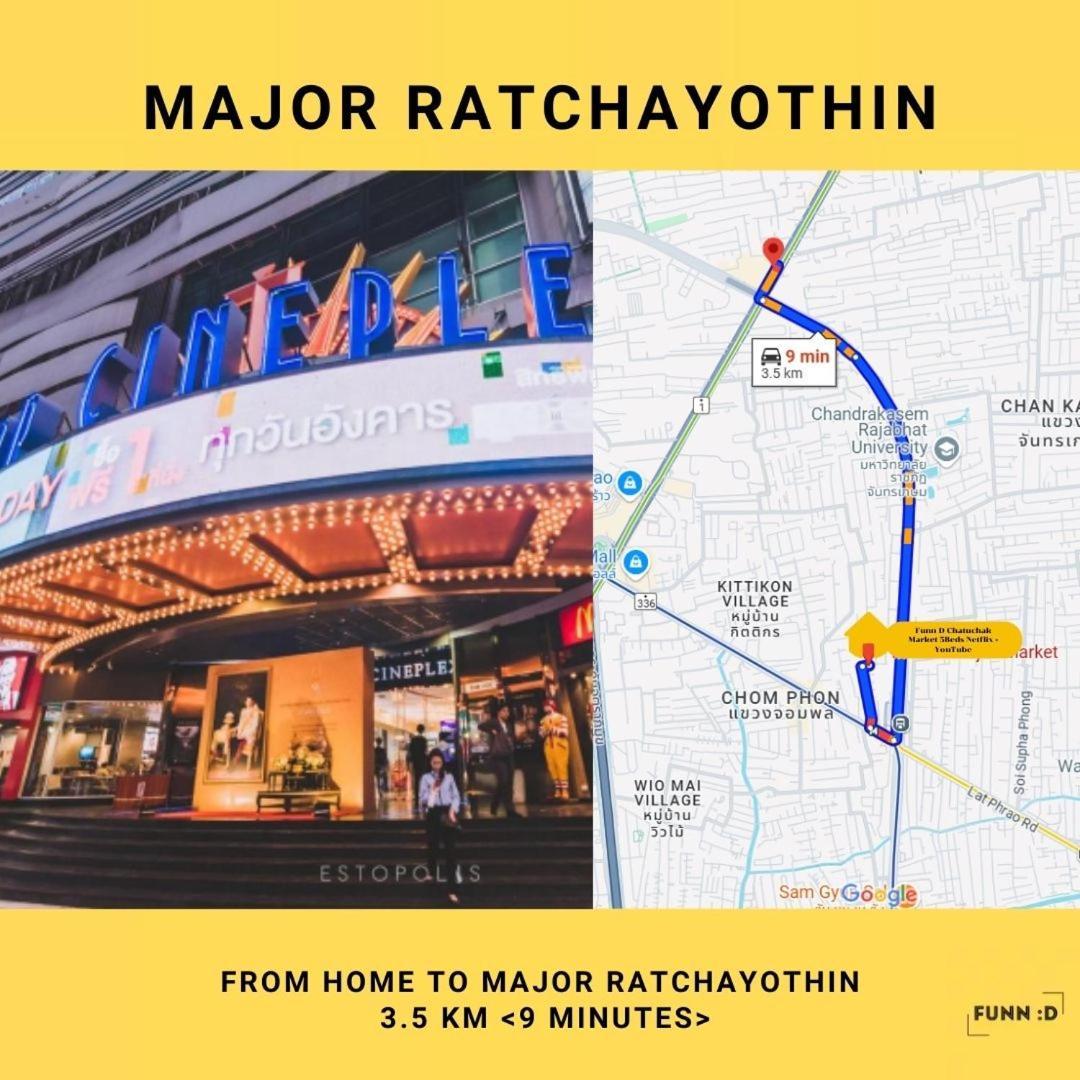 4br House Mrt Subway 250m Chatujak Market Wi-fi Holiday home