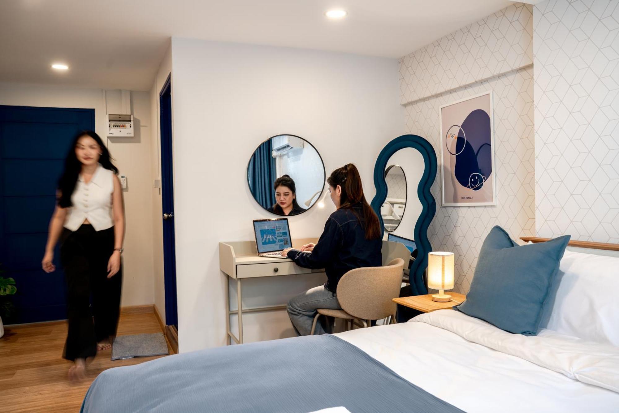 Blue House 191 Hometel - 3 Mins To Bts Saphan Taksin *