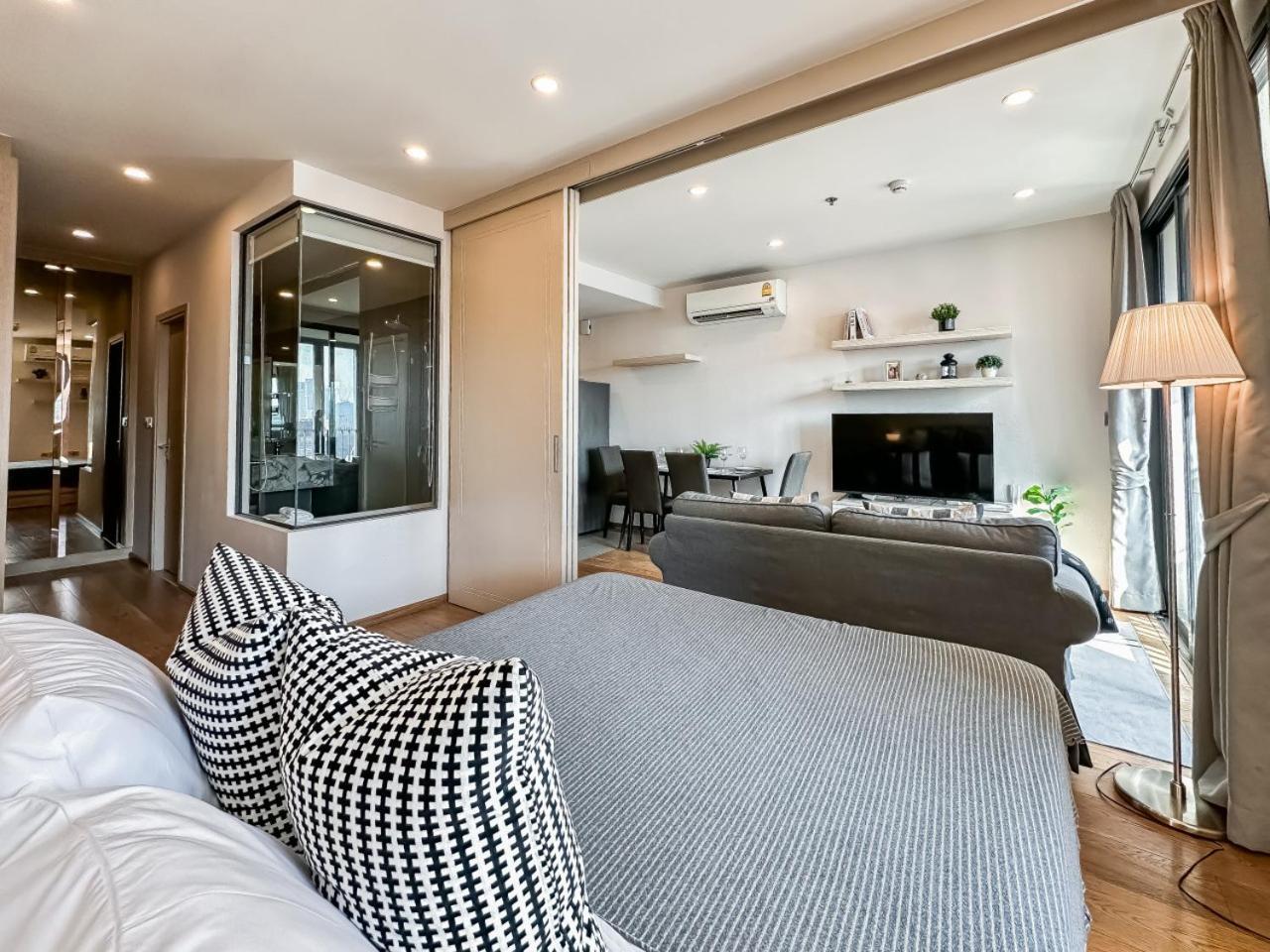 Appartement Upscale Skyview 1br - Ultra Fast Wifi - Chitlom