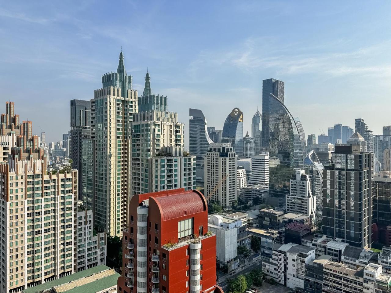 Apartment Upscale Skyview 1br - Ultra Fast Wifi - Chitlom *
