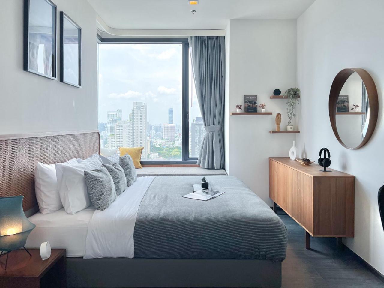Urban Chic Living - 1br - Ultra Fast Wifi - Bts Asoke *